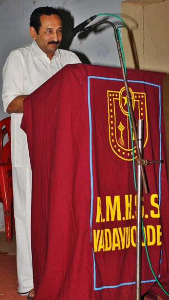 SEPTUAGENNIAL CELEBRATIONS of R M H S S Presidential Adress : Adv. M  M Monai, MLA (Kunnathunadu)