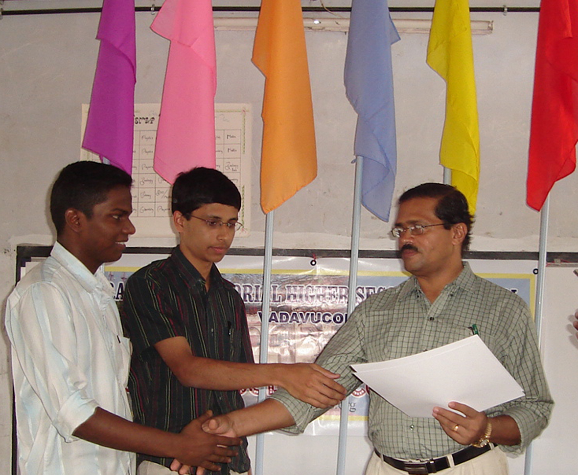 inter school quiz competition First Place Mar Basil H S S, Kothamangalam 
